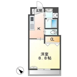 フェリーチェ【2階】の間取り