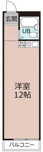 T.Oコーポ石山A棟【2階】の間取り