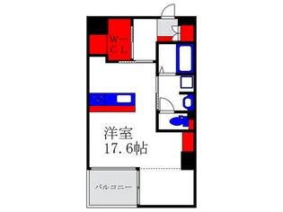 少路パークレジデンス【1階】の間取り