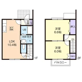 コンフォート21の間取り