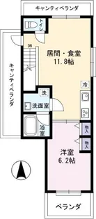 ブラウニ世田谷【3階】の間取り