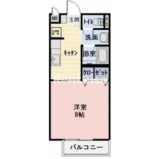 SurplusOneオオシマ【1階】の間取り