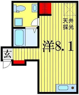 ベルディグリ堀切菖蒲園【1階】の間取り