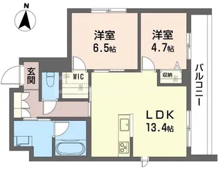 シャーメゾン ボヌール【3階】の間取り