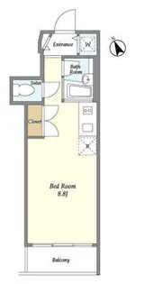 プレミアステージ大崎【2階】の間取り