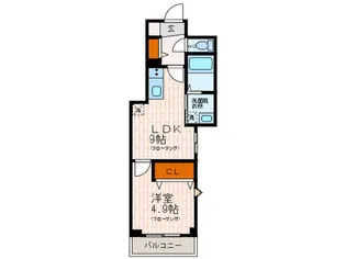 Espace heureux【3階】の間取り