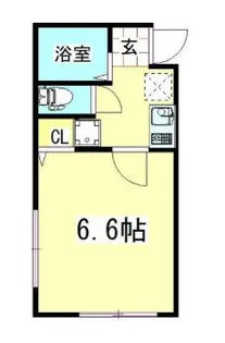 サニーハイツ三春台【1階】の間取り