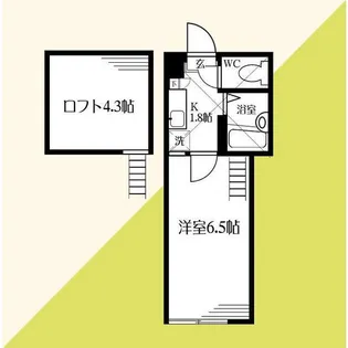 コートメモリー【2階】の間取り