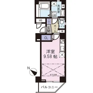 ルネス別所沼公園【4階】の間取り
