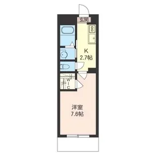 スカイガーデン【1階】の間取り
