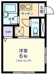 ラフォーレ桜木【1階】の間取り