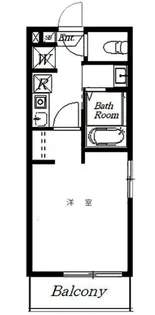 グランレイ西船橋【1階】の間取り