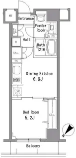 パークアクシス板橋【4階】の間取り