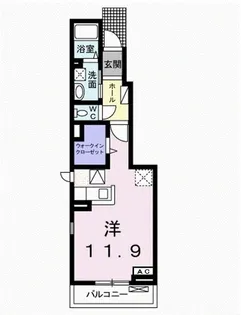 エクシール【1階】の間取り