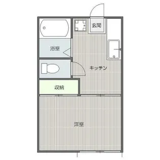 フォーブル八雲【1階】の間取り