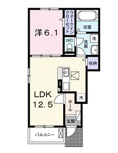 フォーリストIV【1階】の間取り