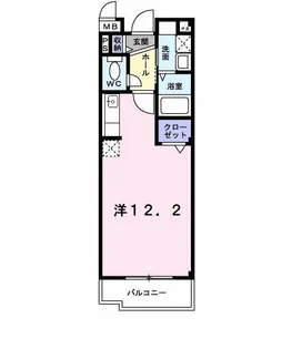 アルカンシェル【2階】の間取り