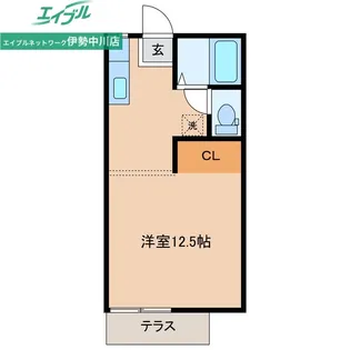 AKATSUKI maison垂水【1階】の間取り