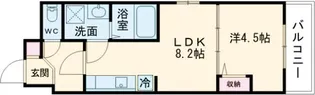 アーバンコート加古川【1階】の間取り