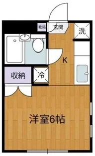 プチ・アビタシヨ【2階】の間取り