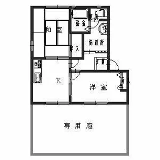 グランヴィアC【2階】の間取り