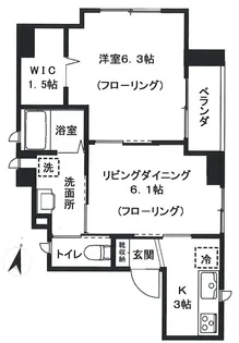 ELF Yoyogi【3階】の間取り