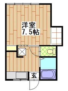 アーバンハイム平野【2階】の間取り