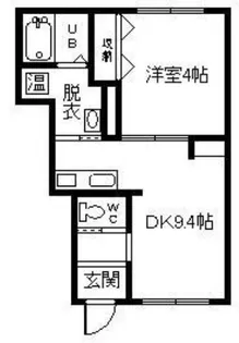 HAPPINESSI【1階】の間取り