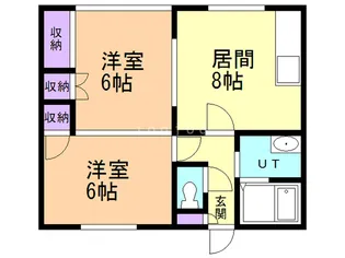 REVOLUTION1松森A【1階】の間取り