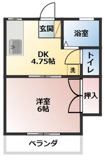 グリーンクレスト【2階】の間取り