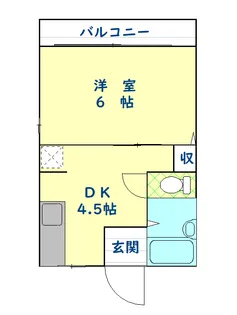 クレマチスA【1階】の間取り