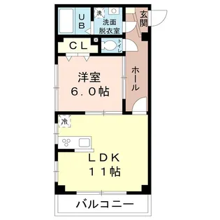 ピーノグランデ【1階】の間取り