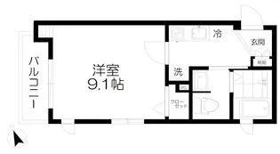 SUNO・Blanca【2階】の間取り