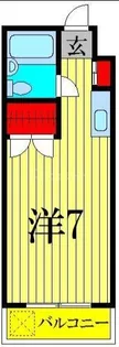 エレガンス綾瀬5【5階】の間取り