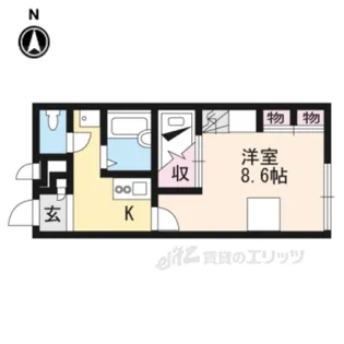 レオパレスサクセス【1階】の間取り