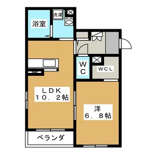 S.Dreamio【1階】の間取り