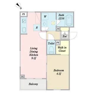 Maison Riche【3階】の間取り