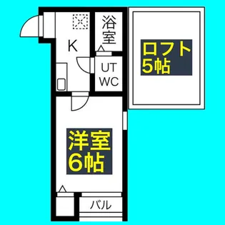 ベルメゾン尾頭橋【2階】の間取り