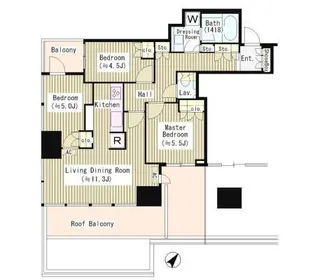 CAPITAL GATE PLACE ザ・タワー【10階】の間取り