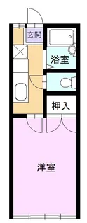 ジュビロ B館【1階】の間取り