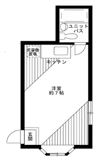 メゾン・ド・グルー【1階】の間取り