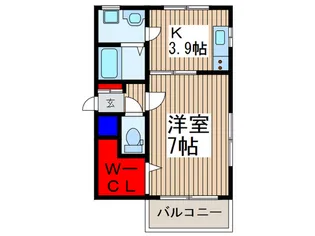 エクセレントコート南浦和【2階】の間取り
