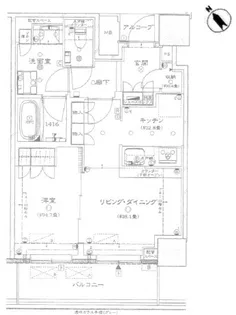 ザ・パークハウス神戸タワー【8階】の間取り