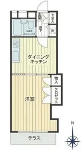 オリンポス板橋栄町【1階】の間取り