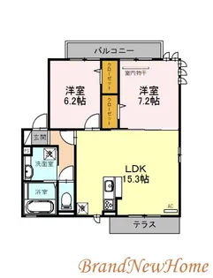 ヴィクトワール【2階】の間取り