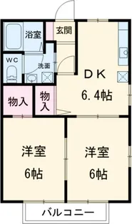 エスポワール西浦和【2階】の間取り
