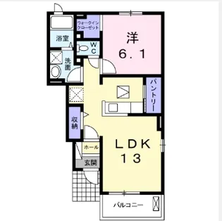グラシアス【2階】の間取り