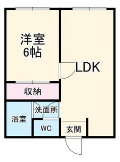 グリーンハイツ【1階】の間取り