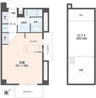 ヴェールフォンセ【3階】の間取り