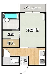 日吉ハウス【1階】の間取り